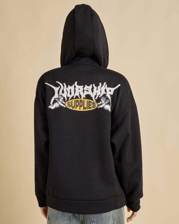 Messenger Zip Front Hoodie