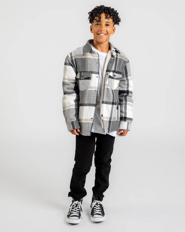 Fractured Long Sleeve Flannel Shirt