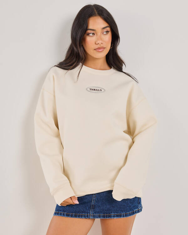 Vanished Slouch Crew Sweatshirt