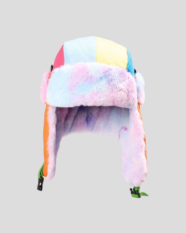 Rainbow Trapper Hat