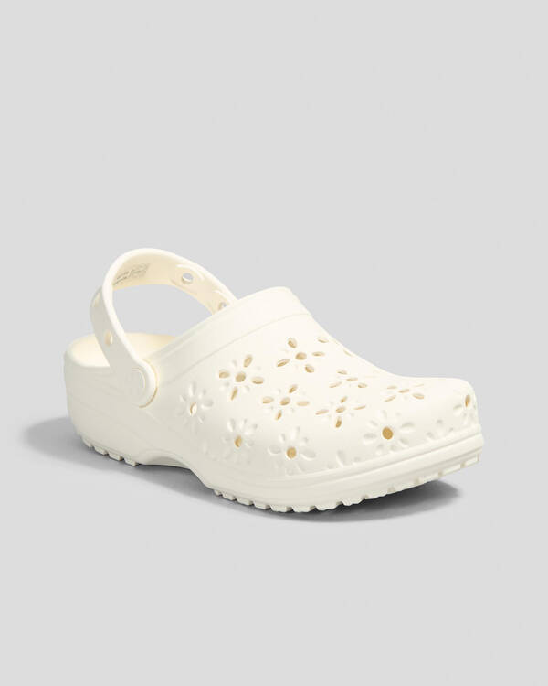 Classic Floral Cut Out Clogs