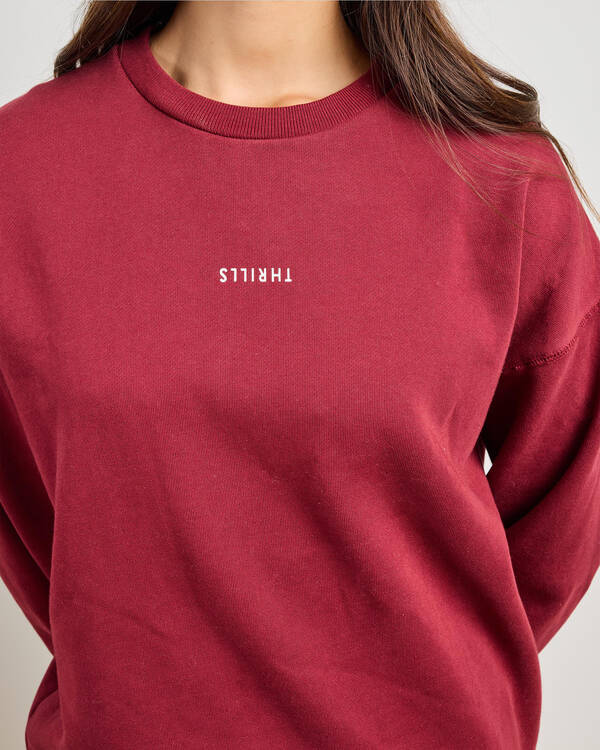 Minimal Thrills Slouch Crew Sweatshirt