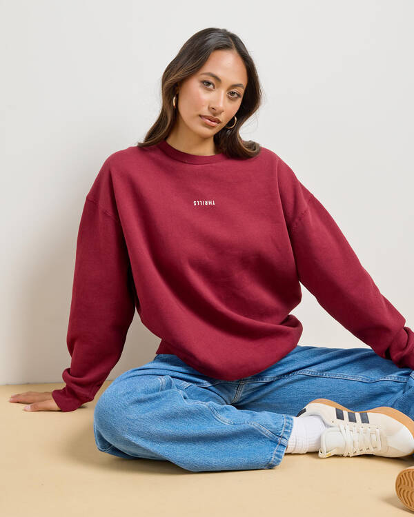 Minimal Thrills Slouch Crew Sweatshirt