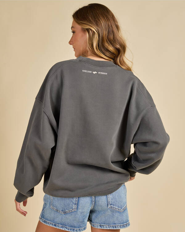 Road To Paradise Cocoon Panel Crew Sweatshirt