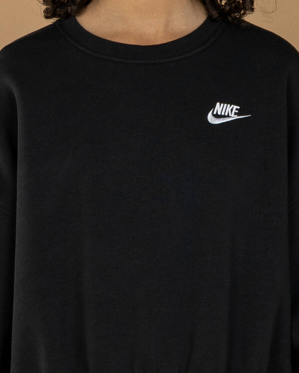 Boxy Crew-Neck Sweatshirt