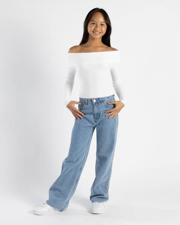 Ari Off Shoulder Knit Top