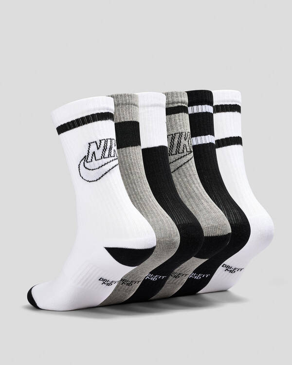 Everyday Crew Socks 6 Pack