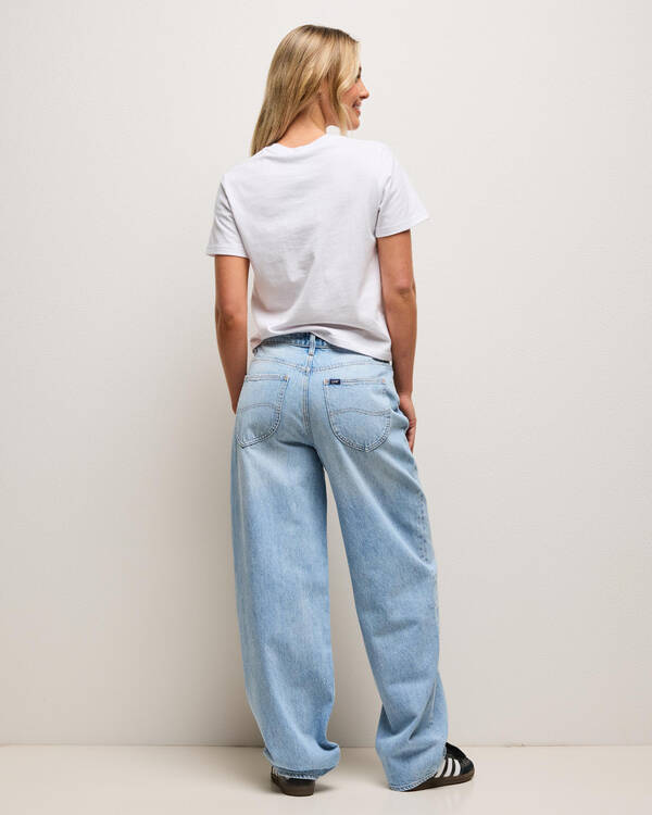 Mid Baggy Taper Jeans