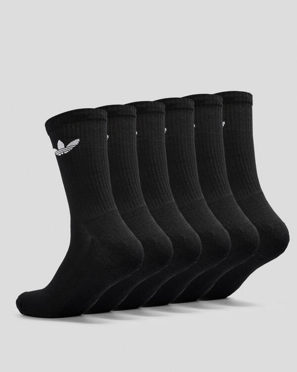 Trefoil Crew Socks 6 Pack