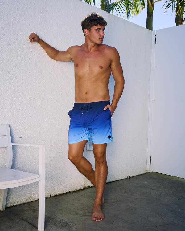 Luminous Elastic Waist Shorts