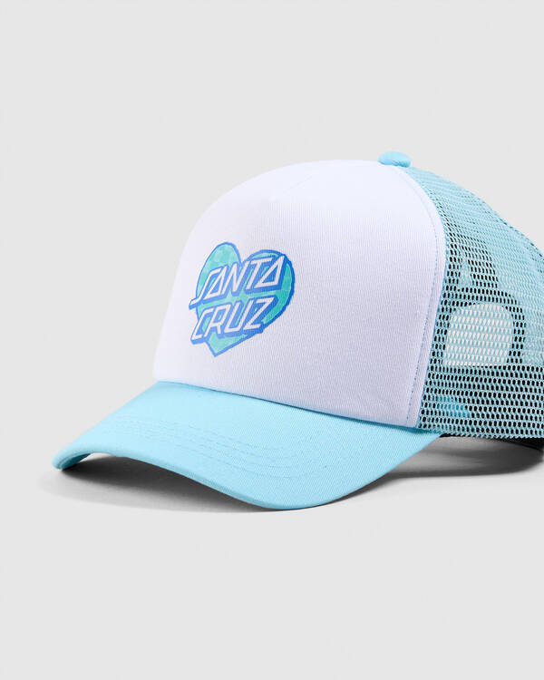 Checker Heart Dot Girl's Trucker Cap