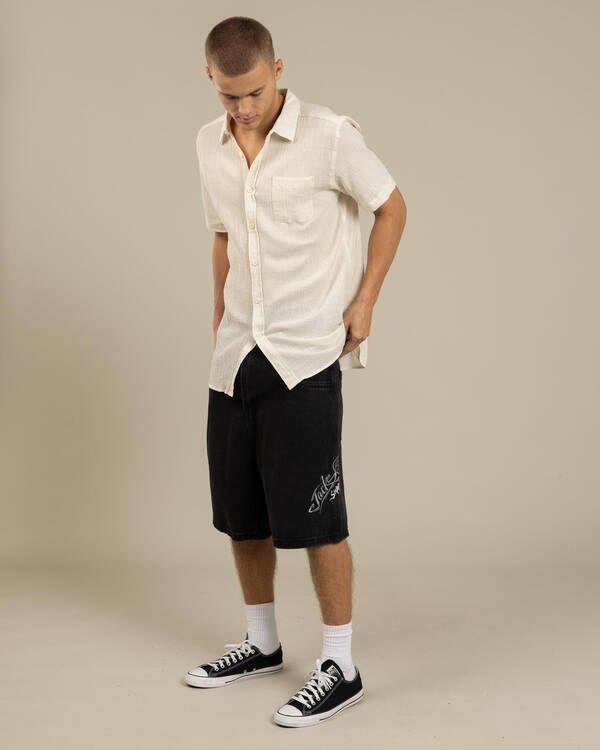 Structure Short Sleeve Shirt