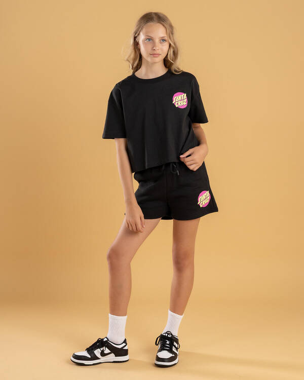 Style Dot Oversized Cropped T-Shirt