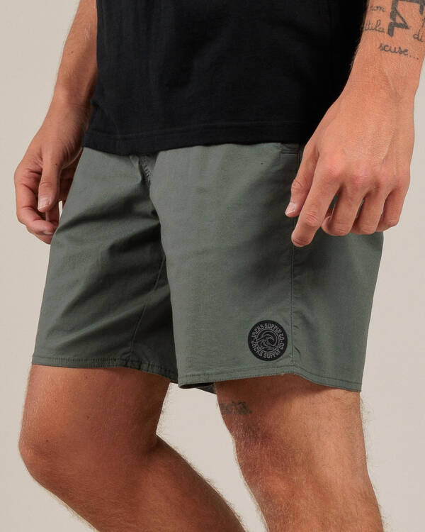 Junction Elastic Waist Shorts