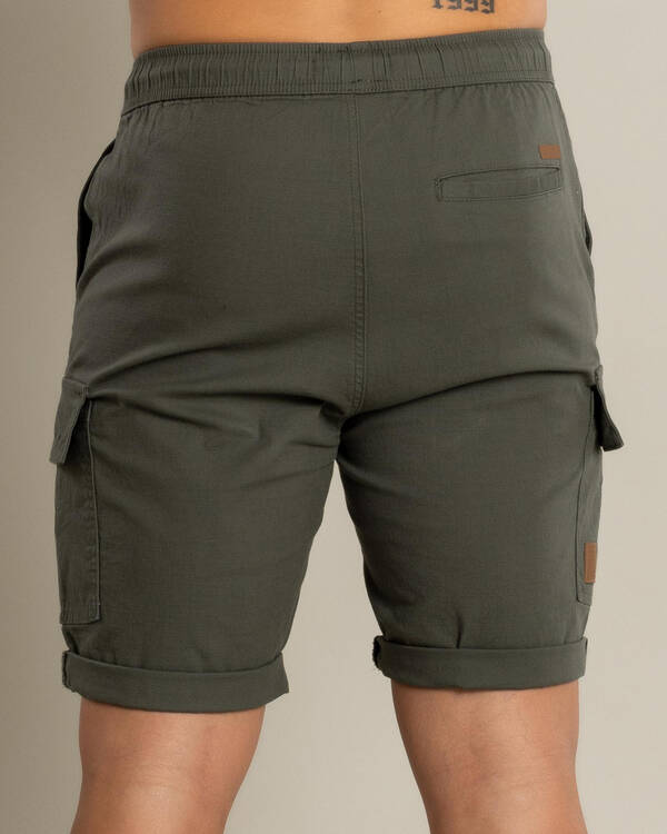 Shroud Elastic Waist Shorts