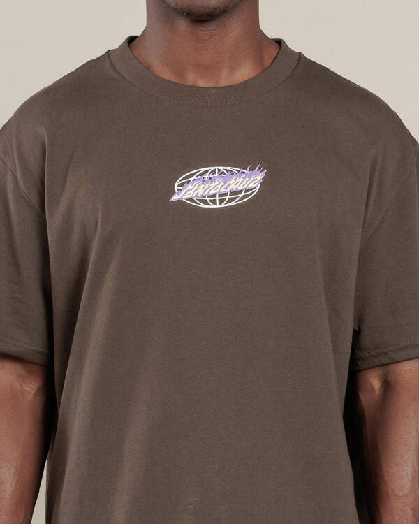 Global Flame Strip Front T-Shirt