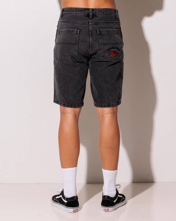 Dressen Roses Denim Shorts