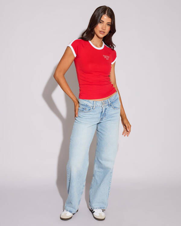 GR Riley Raglan Piecing T-Shirt