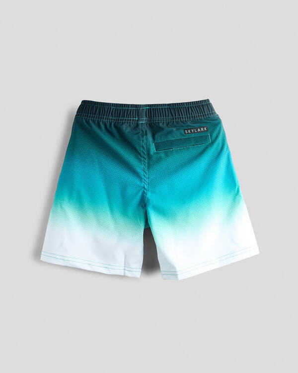 Motley Elastic Waist Shorts