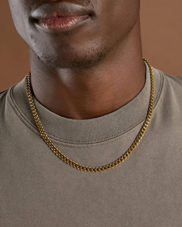 Small Gold Chain Necklace