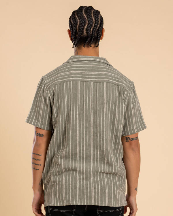 Vacancy Stripe Short Sleeve Shirt