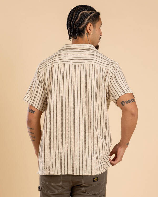Vacancy Stripe Short Sleeve Shirt