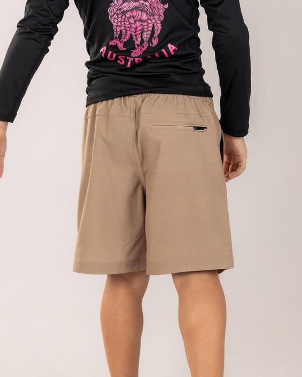 Nimble Elastic Waist Shorts