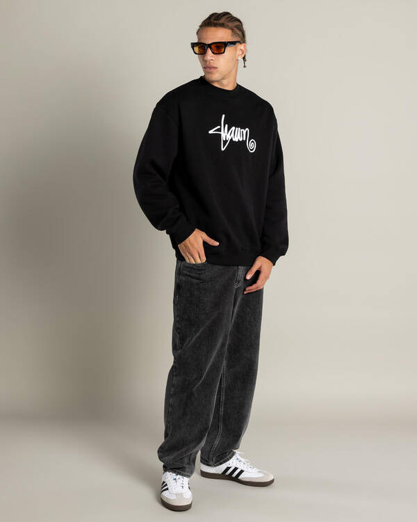 Shawn Script Crew Sweatshirt