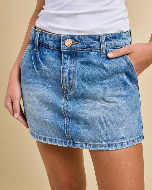 Shelly Denim Skort