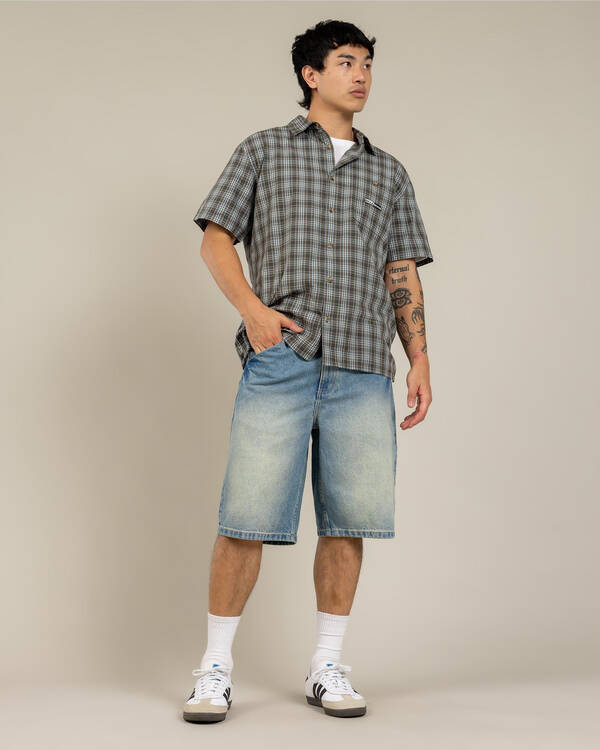 Script Smoko Denim Shorts