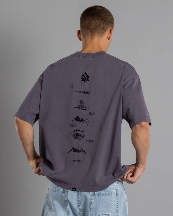 Limitless Mind Embro Box Fit Oversize T-Shirt