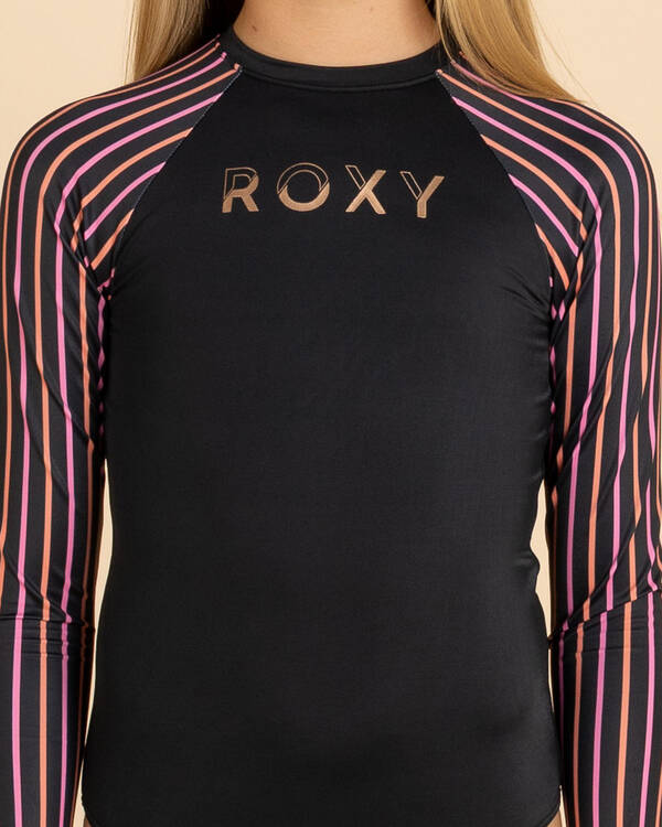 Active Stripe Long Sleeve Surfsuit