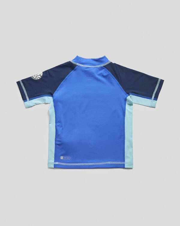 Toddler's Shock Short Sleeve Rash Vest