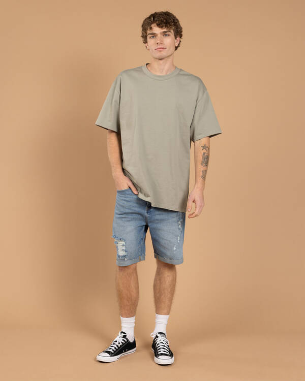 Qualify Denim Walk Shorts