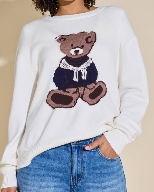 Teddy Bear Knit Jumper