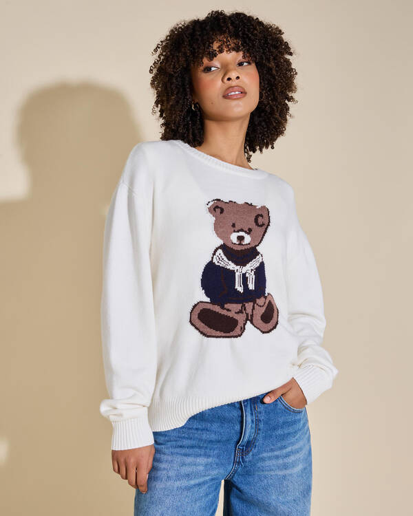 Teddy Bear Knit Jumper