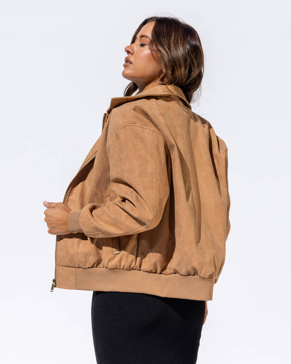 Dune Faux Suede Jacket