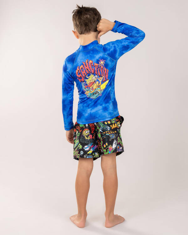 Scrap Long Sleeve Rash Vest