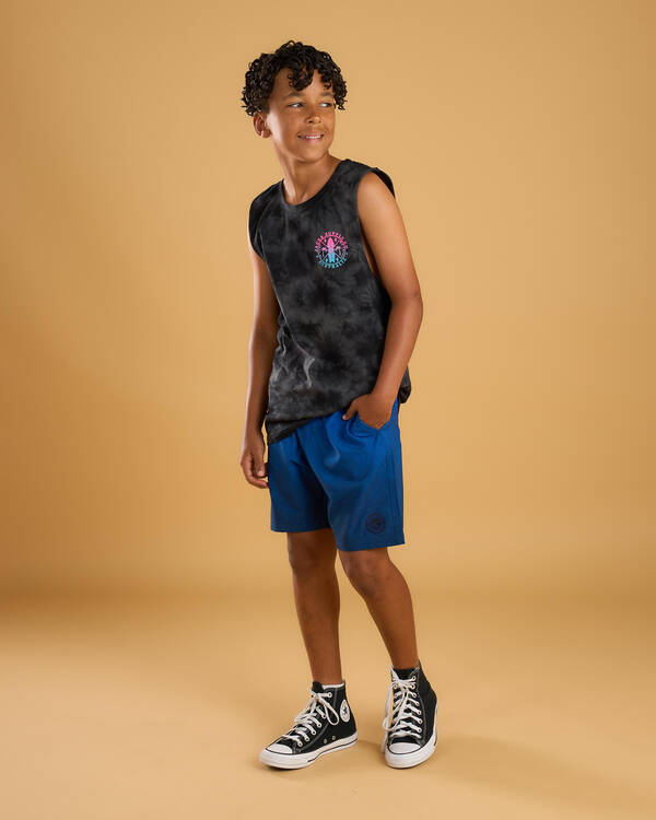 Filament Elastic Waist Shorts