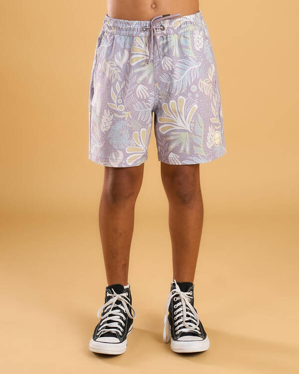 Arboretum Elastic Waist Shorts