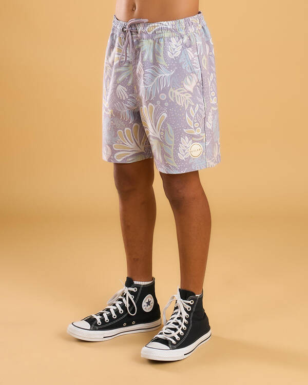 Arboretum Elastic Waist Shorts