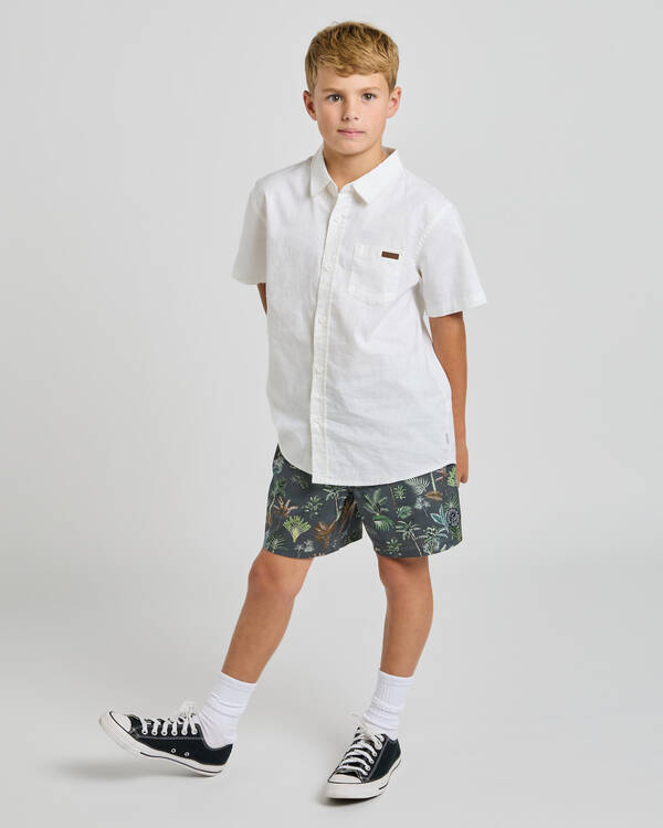 Wasteland Elastic Waist Shorts