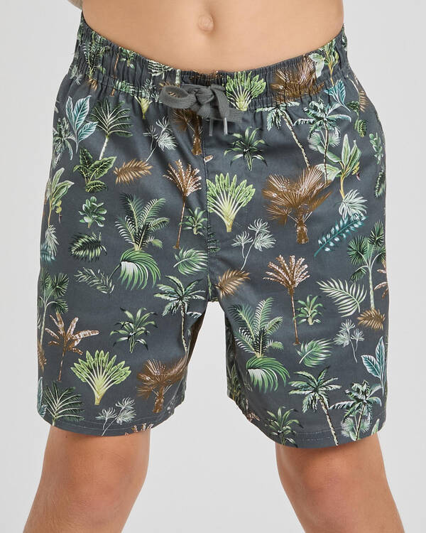 Wasteland Elastic Waist Shorts