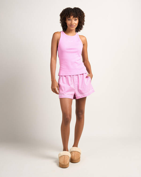 Modern Rib Graphic Tank Top