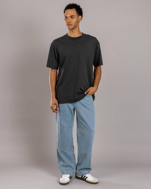 Double Knee Denim Pants