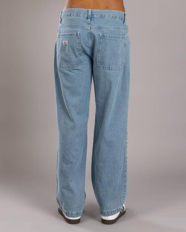 Double Knee Denim Pants