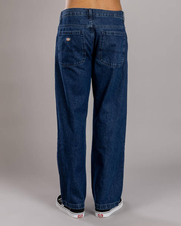 Double Knee Denim Pants