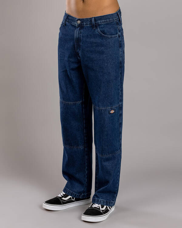 Double Knee Denim Pants