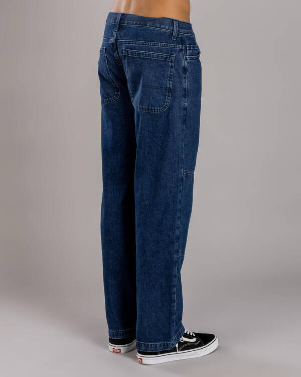 Double Knee Denim Pants