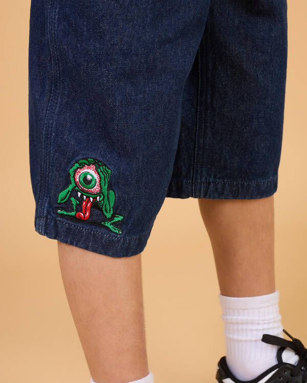 Eyegore Denim Shorts
